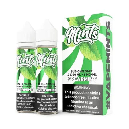 Mints Series Spearmint TFN 2x60mL – Smooth and Cooling Mint E-Liquid