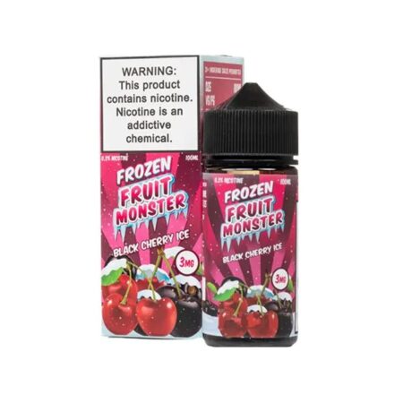 Black Cherry Ice by Frozen Fruit Monster – A Refreshing Blend of Sweet Cherries and Icy Menthol