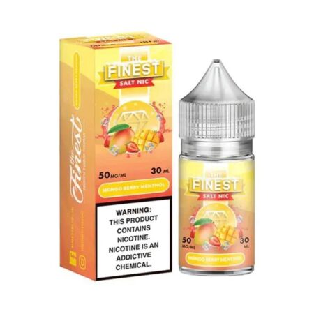 The Finest SaltNic Mango Berry Menthol – Smooth and Uplifting Fruity Menthol Nicotine Salt