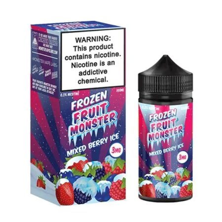 Frozen Fruit Monster Mixed Berry Ice – Sweet and Tangy Mixed Berries with an Icy Menthol Exhale
