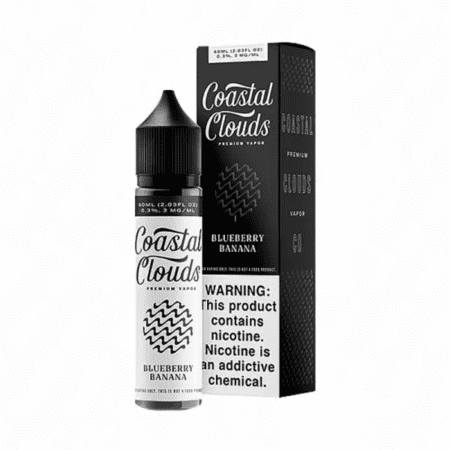 Blueberry Banana Muffin by Coastal Clouds – Sweet Blueberry and Warm Banana Muffin E-Liquid
