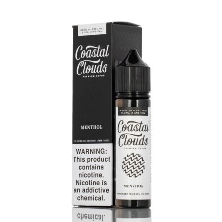 Coastal Clouds Menthol – Pure, Icy Menthol Flavor in Multiple Nicotine Strengths