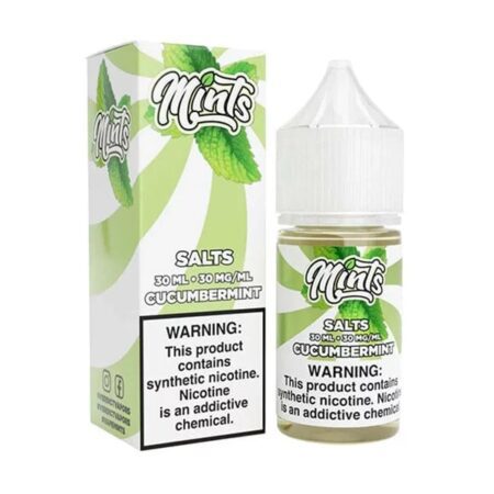 Cucumbermint Mints Salt Nic E-Juice – Refreshing Blend of Crisp Cucumber and Cool Mint