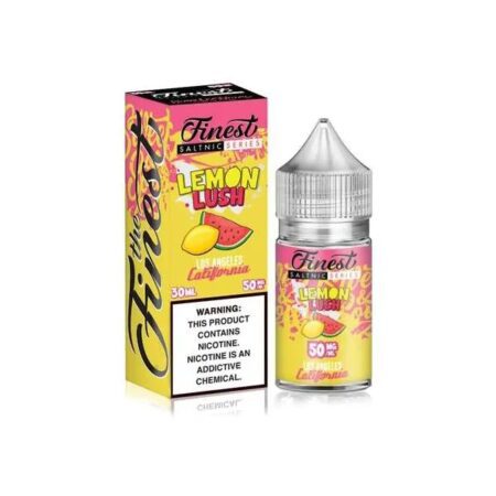 Lemon Lush The Finest SaltNic – Tart Lemon and Juicy Watermelon Nicotine Salt Vape