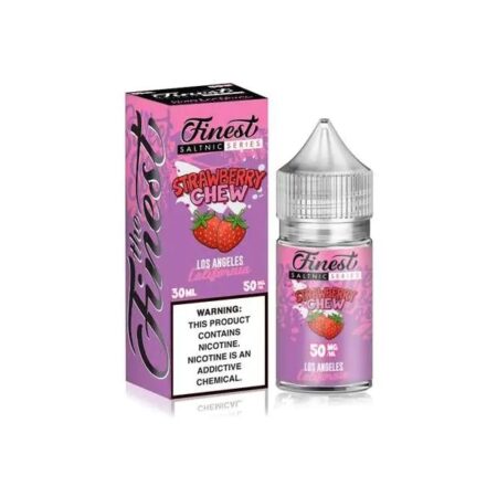 Strawberry Chew The Finest SaltNic – Classic Strawberry Chewy Candy with a Sour Twist