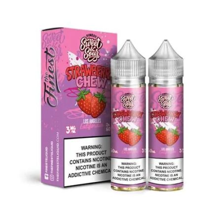 Strawberry Chew The Finest E-Juice – Sweet and Tangy Strawberry Candy Vape