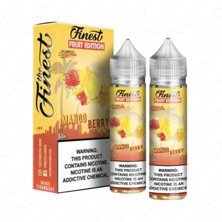 Mango Berry Fruit Edition The Finest E-Juice – Juicy Mango and Sweet Strawberry Vape Juice