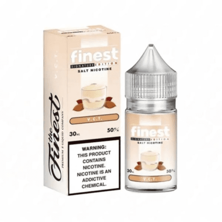 V.C.T. Salt E-Liquid by The Finest – Rich Vanilla, Russian Cream, and Bold Tobacco